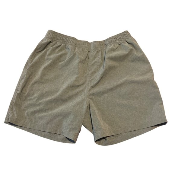 Chubbies Mens The Flints Gym Swim Hybrid Shorts Size L Green Unlined Athletic - Picture 1 of 8